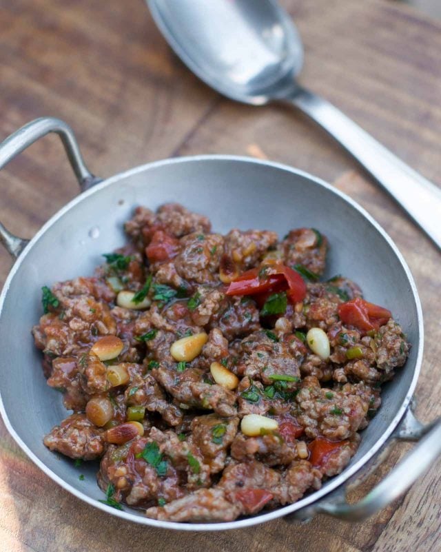 Spiced lamb sausage recipe