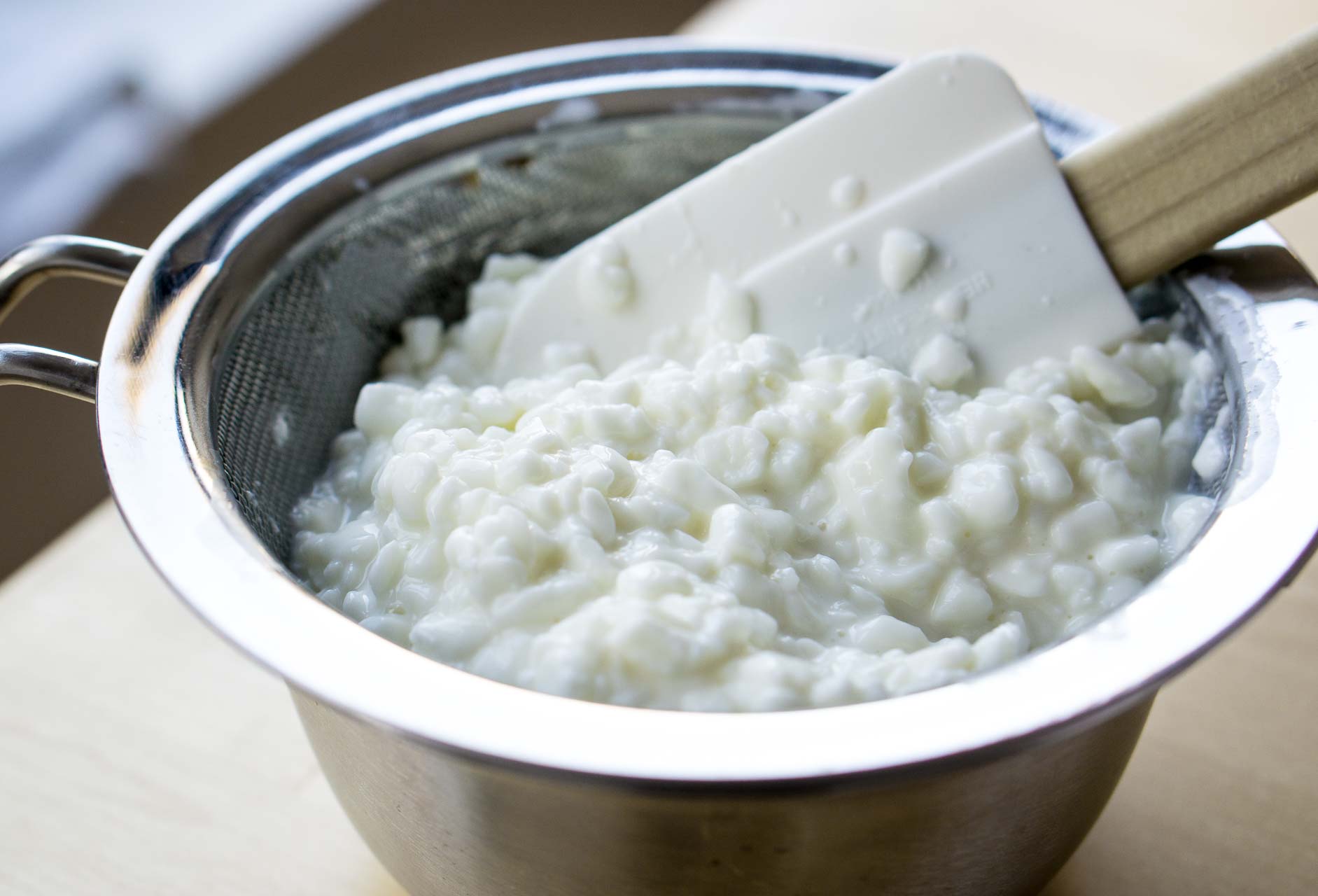 Homemade Cottage Cheese Recipe