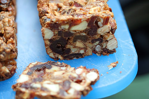 fruitcake bars