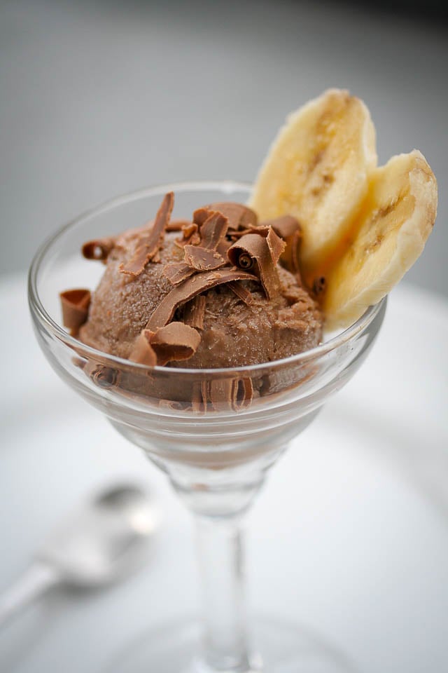 Chocolate Banana Ice Cream