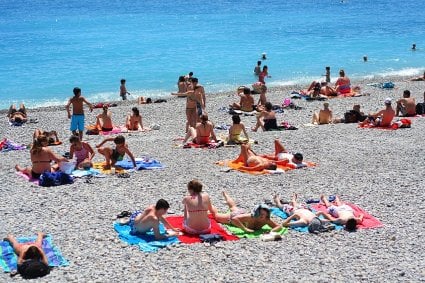 côte d'azur beach