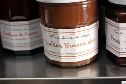 banana chocolate jam