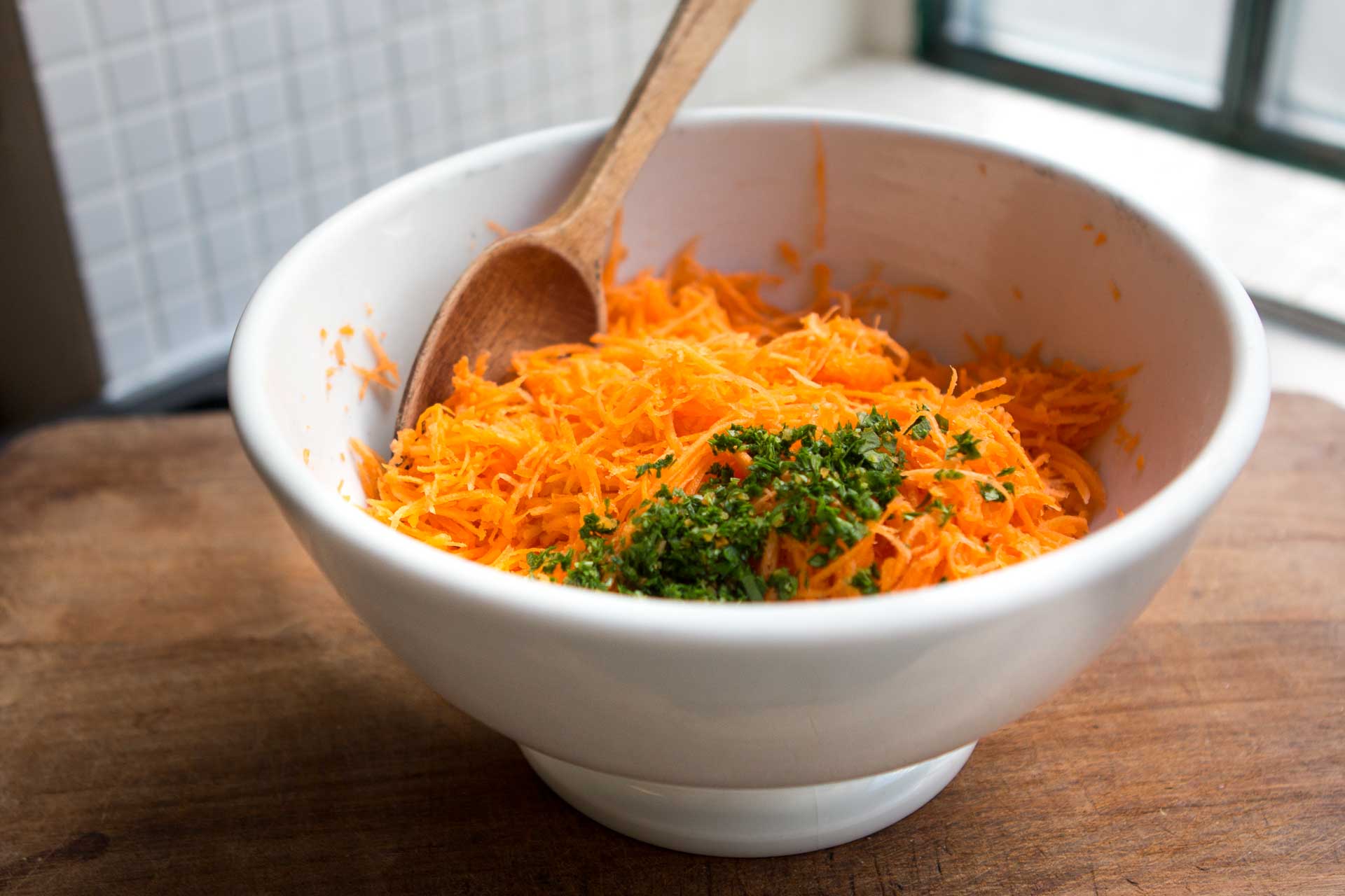 Grated Carrots, Three Ways