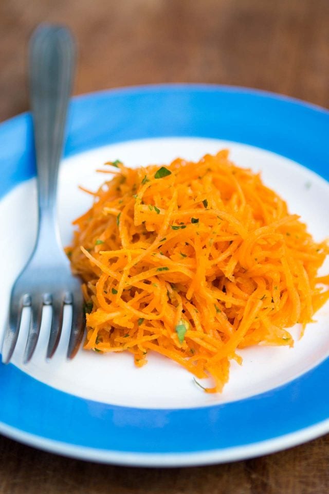 French Grated Carrot Salad