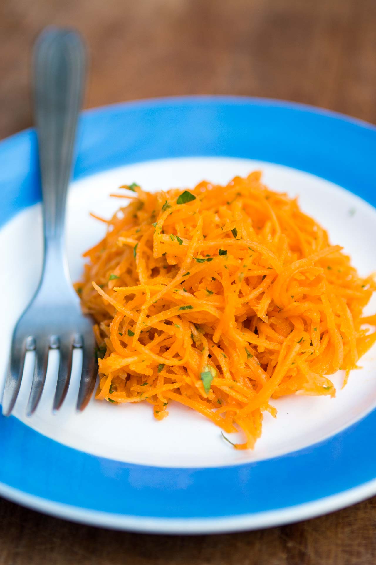 French Grated Carrot Salad