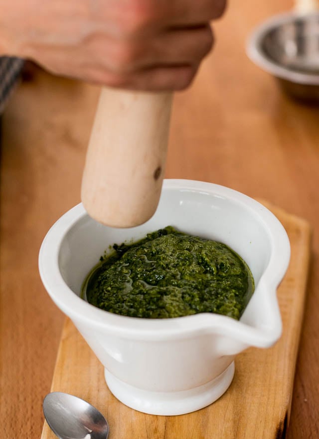 Pesto Recipe - David Lebovitz