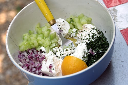 feta salad fixings