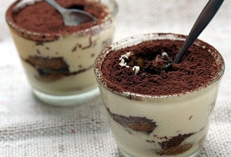 Tiramisu en verrines : Recette de Tiramisu en verrines