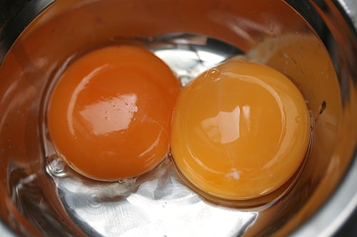 2 yolks