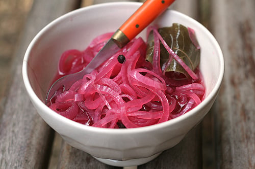Pickled Red Onions - Maria's Munchies