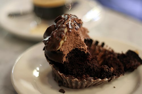 rocky road cupcake