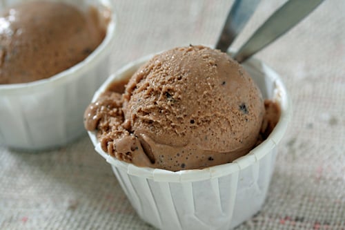 milk chocolate-black pepper ice cream