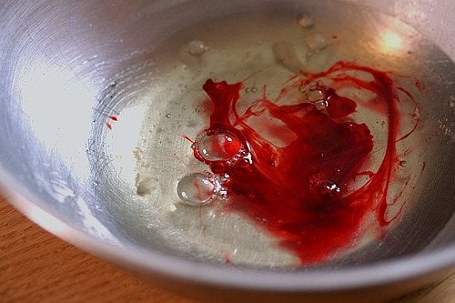 red food coloring