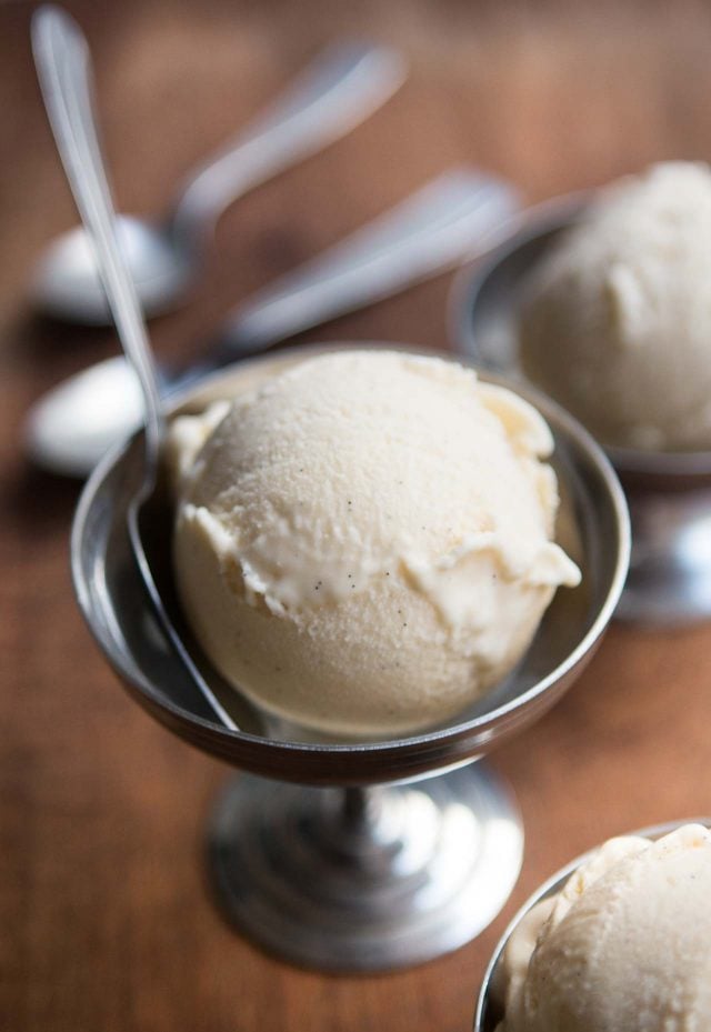 Homemade Vanilla Ice Cream ~Sweet & Savory