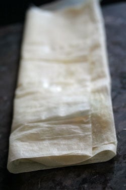 trifolded filo