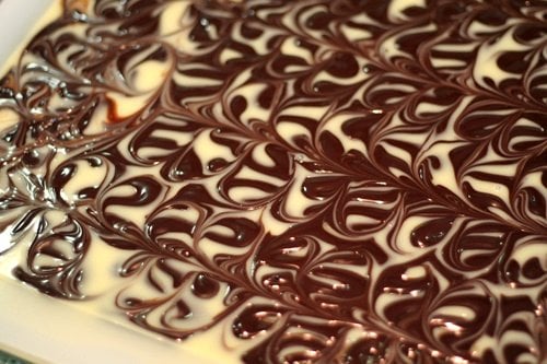 swirled chocolates