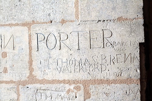 ancient graffiti,1756