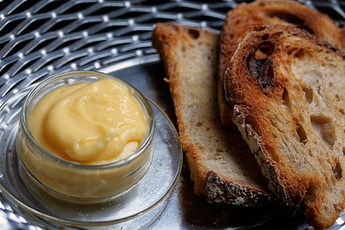 lemon curd and toast