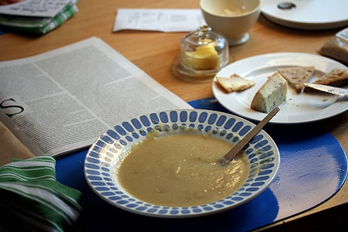 soup dinnertable