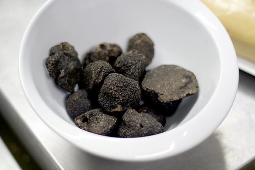 black truffles