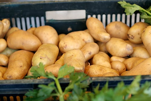 French market potatoes