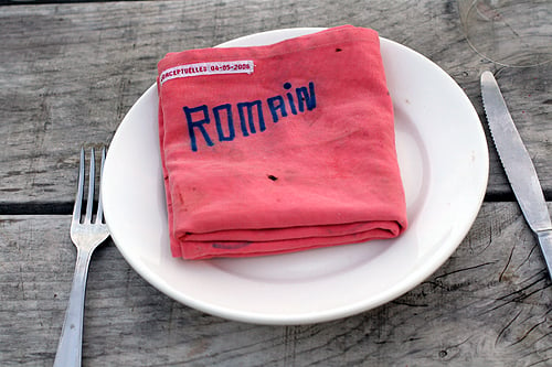 Saint Remy Red Napkins, Set of 6