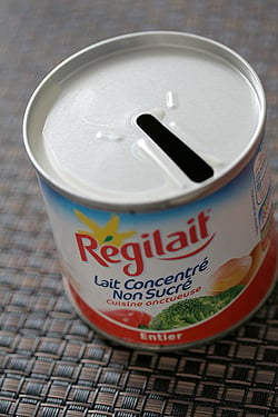 evaporated milk/lait concentré