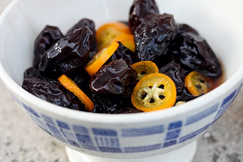 prunes and kumquats