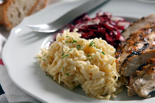 celery root and roast chicken