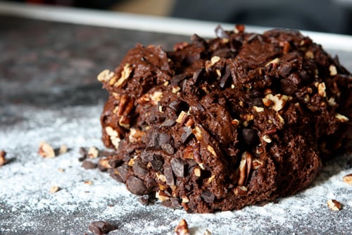 chocolate bread dough