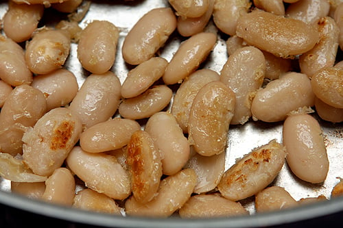 seared beans