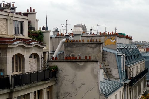 Paris rooftops