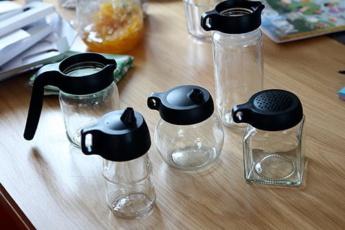 Crate & Barrel White Silicone Jar Scraper + Reviews