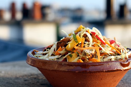 Chicken-Mango Slaw