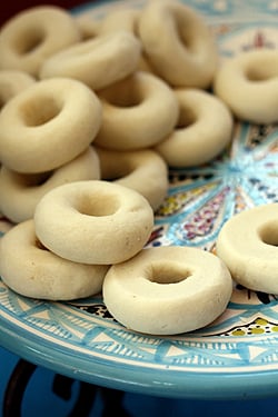 circular North African pastries