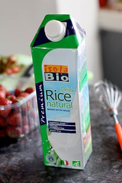 Isola rice milk