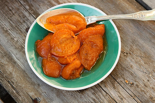 baked apricots