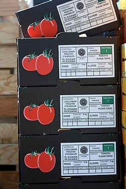 tomato boxes