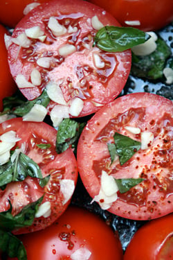 tomatoes ready for roasting