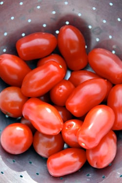 pear-shaped cherry tomatoes