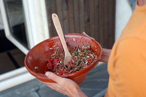 farro salad