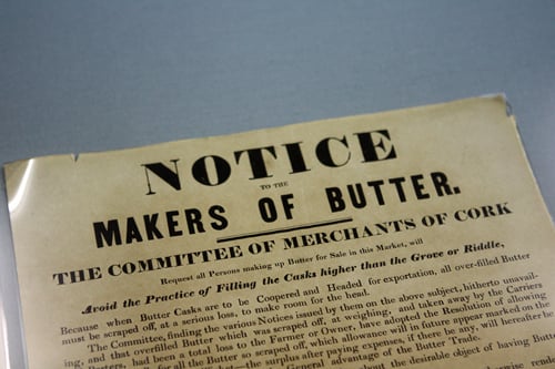 butter notice