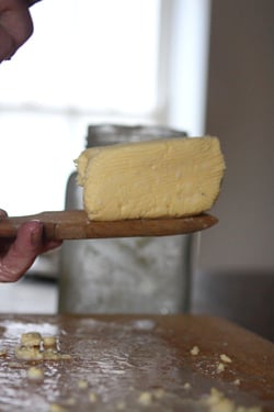 shaped butter