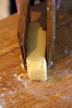 shaping butter:rectangle