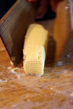 shaping butter