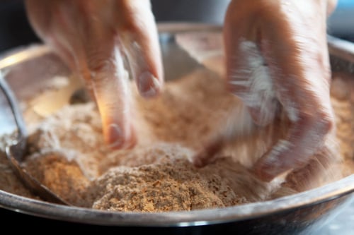 mixing irish soda bread2