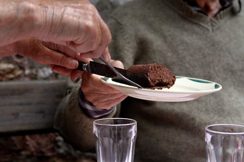 chocolate mousse cake 