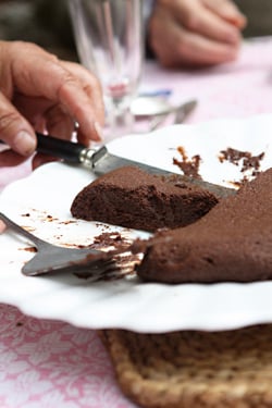 chocolate mousse cake 