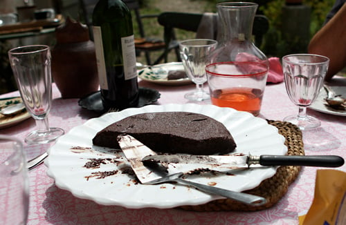 chocolate mousse cake