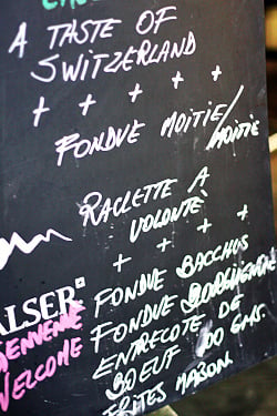 raclette sign